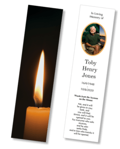 Funeral Stationery 4U - Memorial Bookmarks