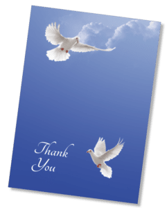 Funeral Stationery 4U - Funeral Thank You Cards